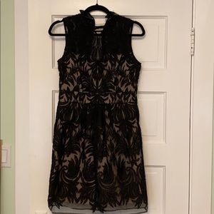 Lace Anthropologie Black Dress
